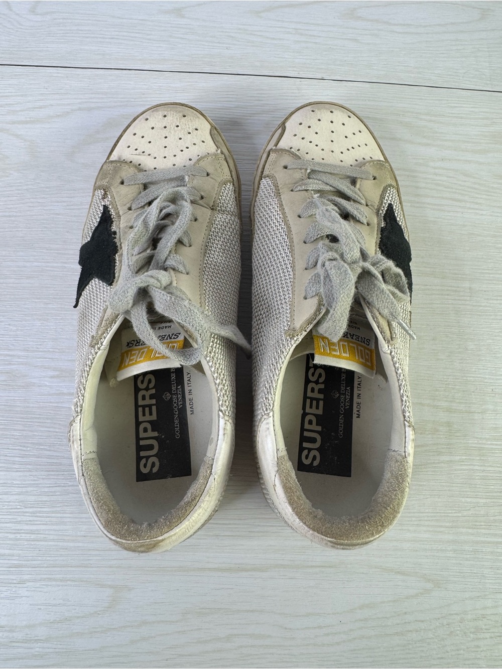 Golden Goose Super-Star Low Top Sneakers size 37 - Picture 7 of 12